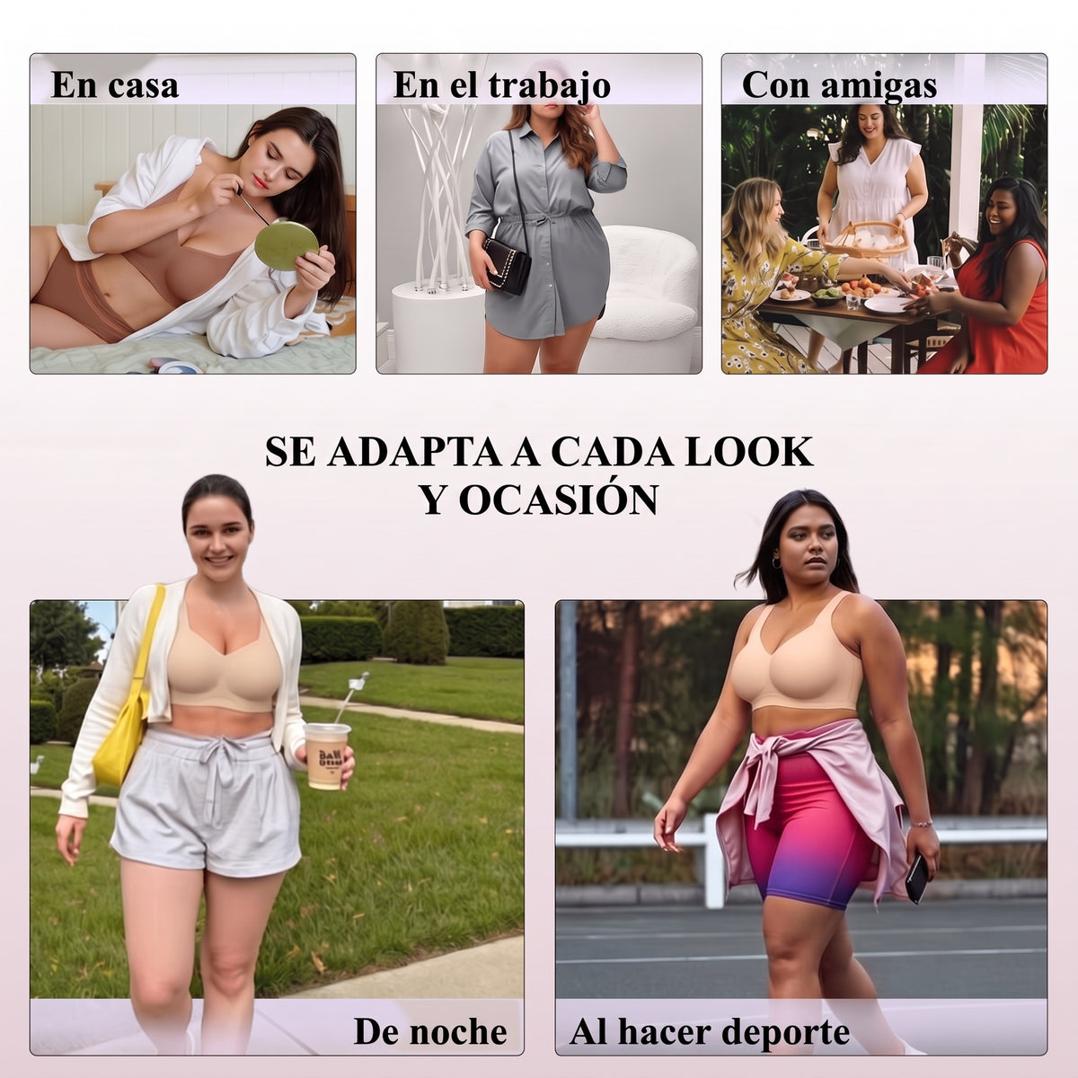 Se adapta a cada look y ocasión