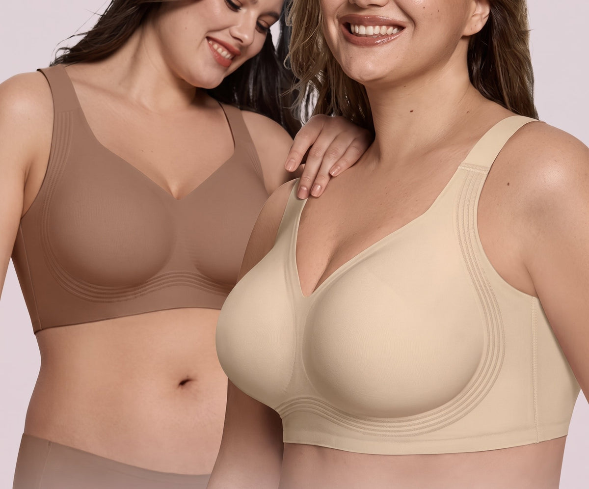 Dos mujeres con el brasier Clovire Jelly